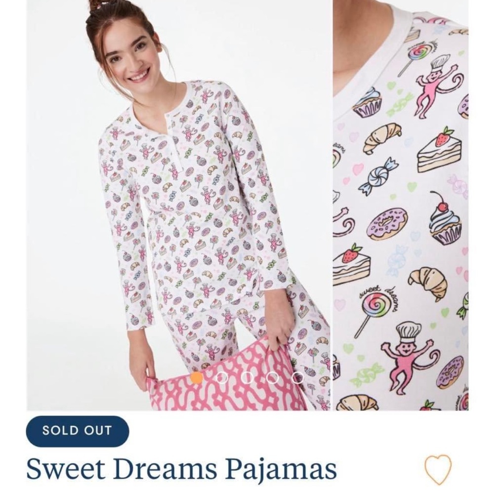 Roller rabbit sweet dreams PJs